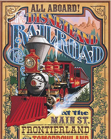 disney train set 1980s