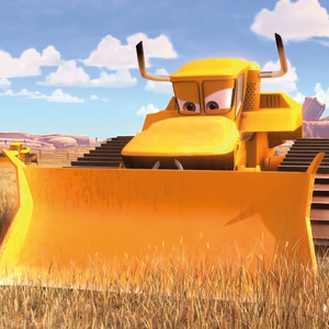 disney cars bulldozer