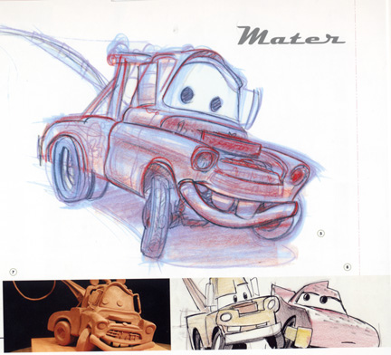 Image - Pixar Cars Characters Sketches 02 Mater.jpg | Disney Wiki ...