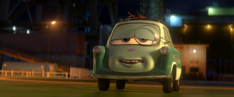 professor z from cars 2