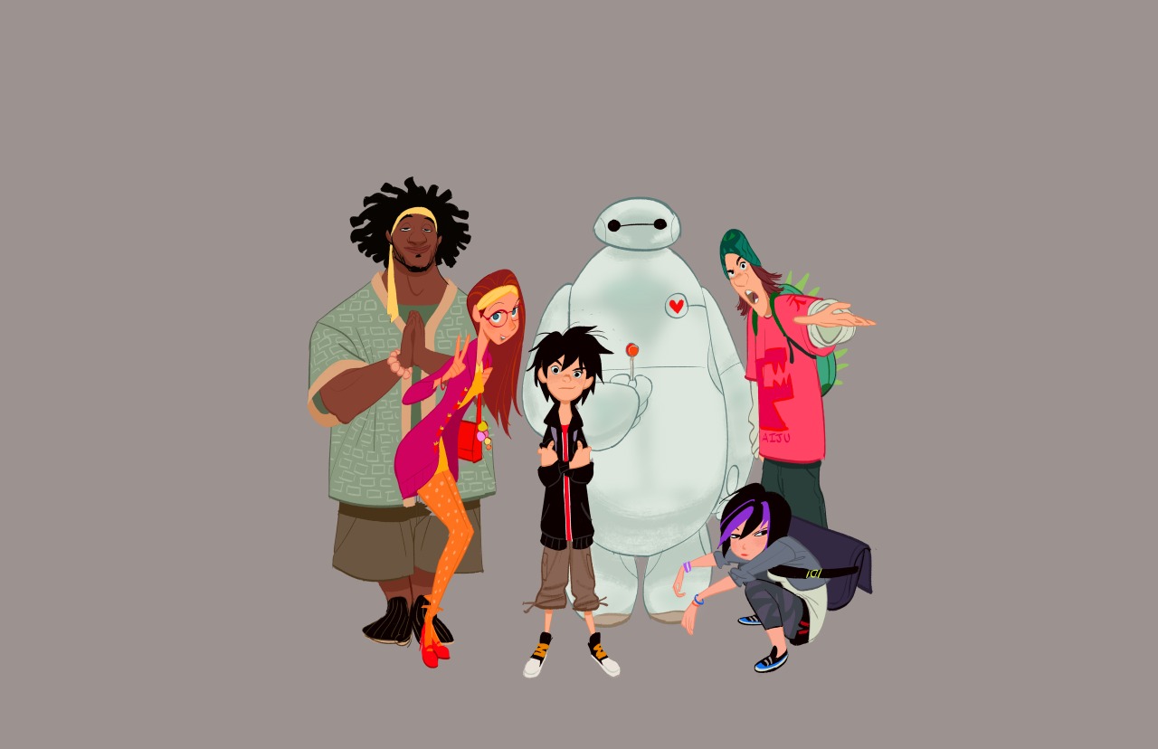 big hero 6 book bag