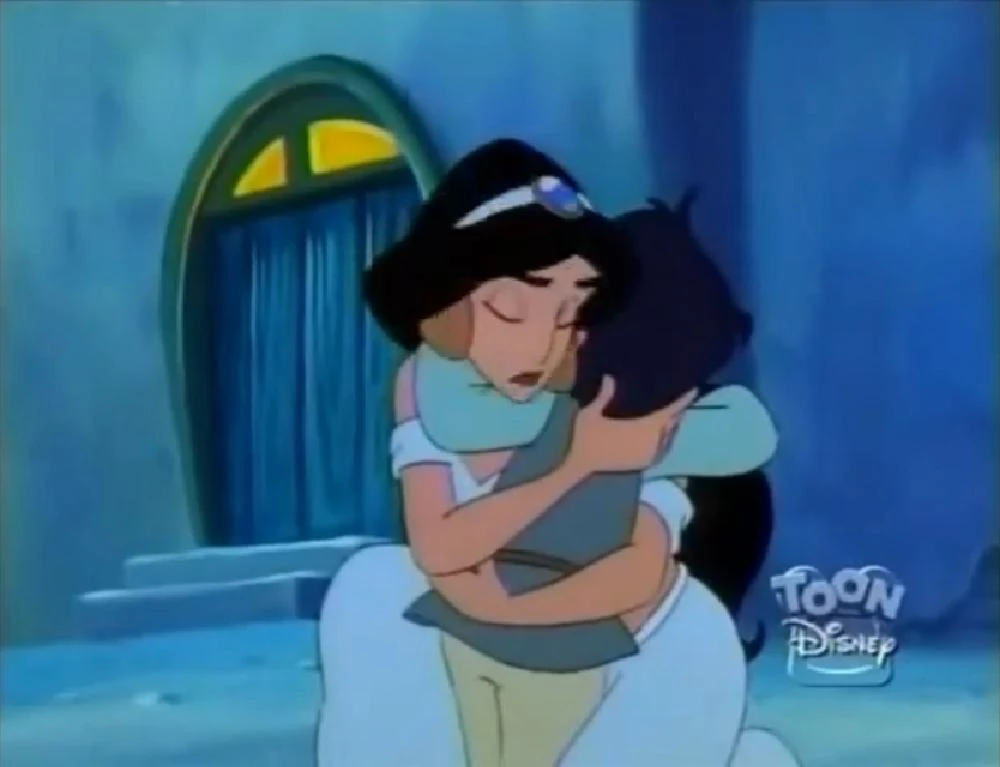 Image Jasmine hugs.JPG Disney Princess Wiki FANDOM powered by Wikia
