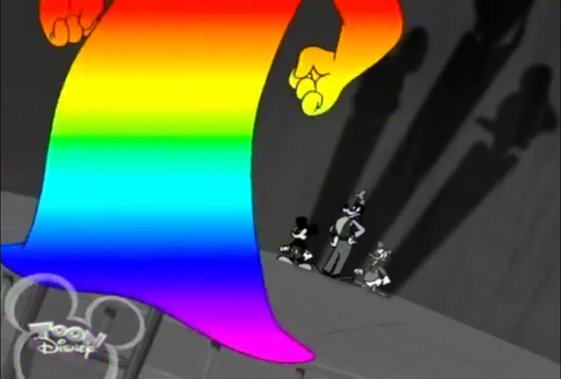 Image - Mickey and The Color Caper - Blot in front of the trio.png ...