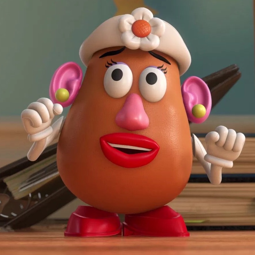 mr potato head and mrs potato head