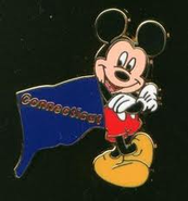 Connecticut Mickey Pin