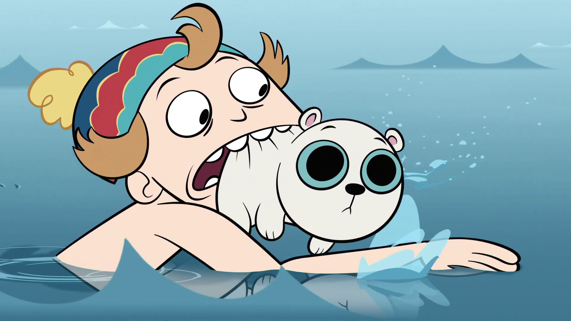 image s1e6 gustav carries yuri to safety png disney wiki