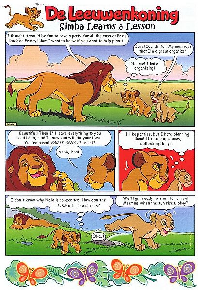 simba learns a lesson
