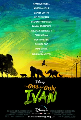 The One and Only Ivan - Disney Poster