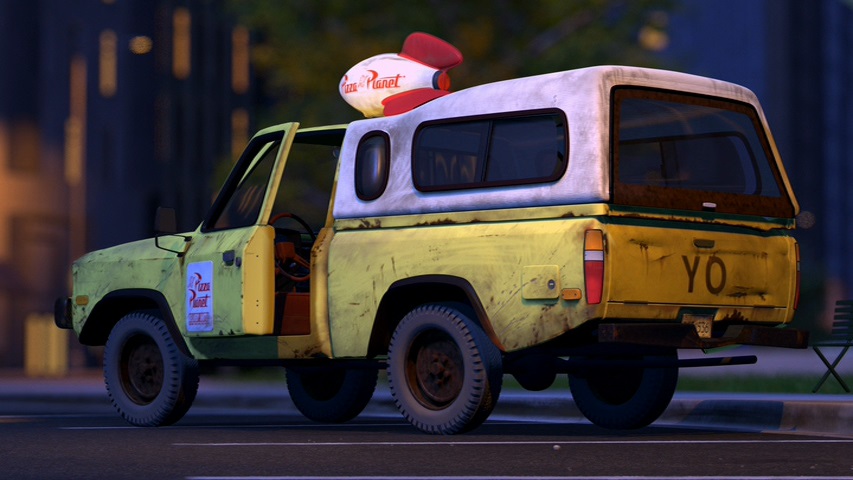 pizza planet truck for sale