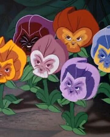 Flowers Alice In Wonderland Disney Wiki Fandom