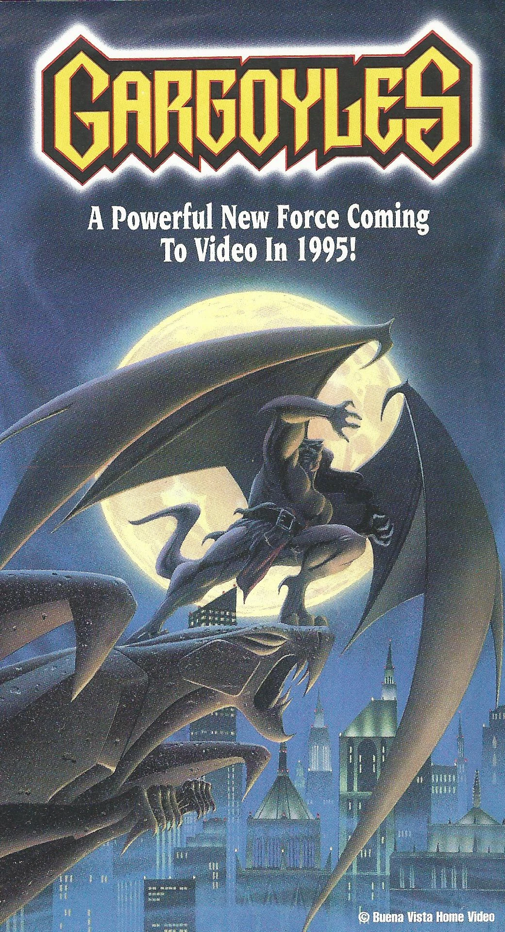 Image Gargoyles the Movie 1995 Promotional Print Ad Poster Front