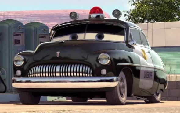 disney cars police car