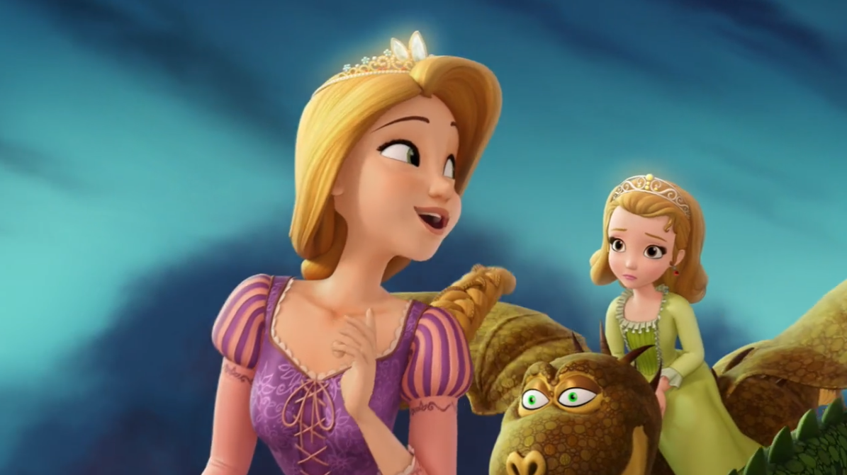 sofia the first princess rapunzel