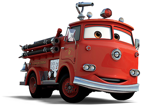 disney cars fire engine
