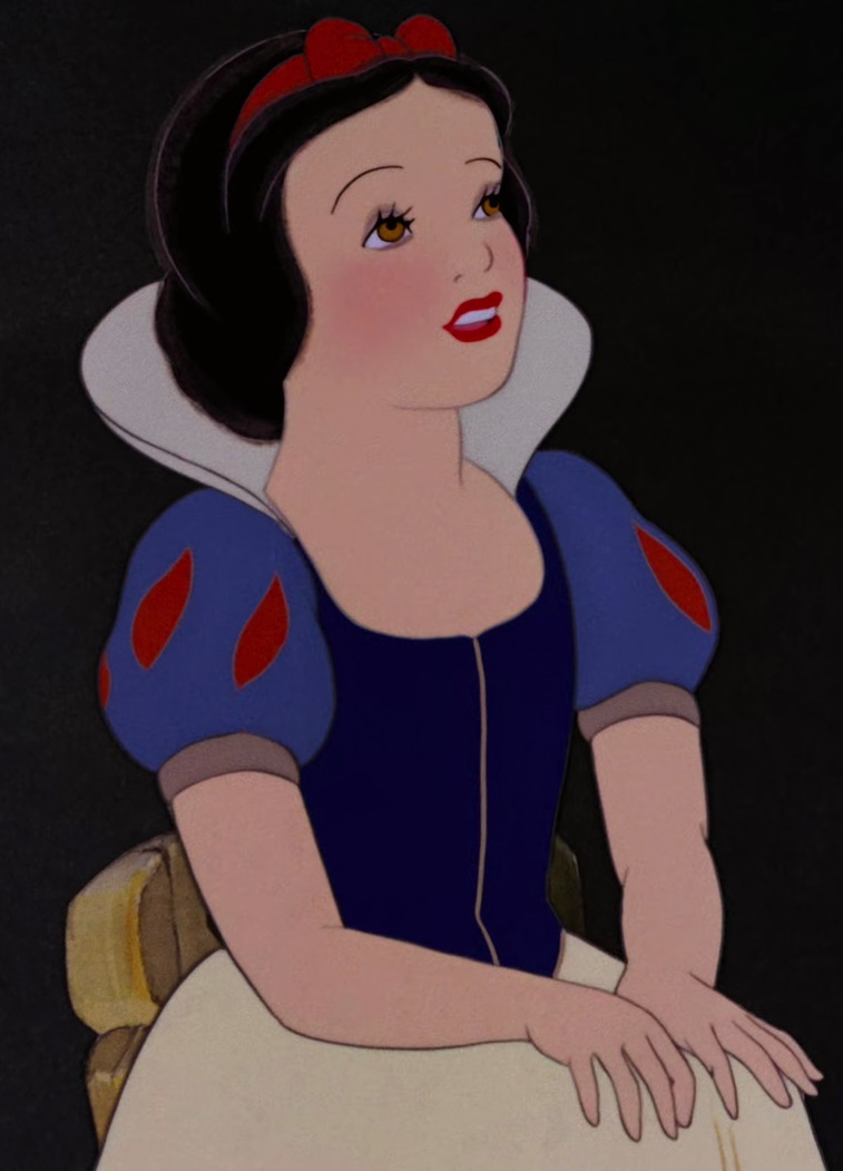 Princess Wall Art Gift Nursery ART PRINT Snow White Quote illustration Disney