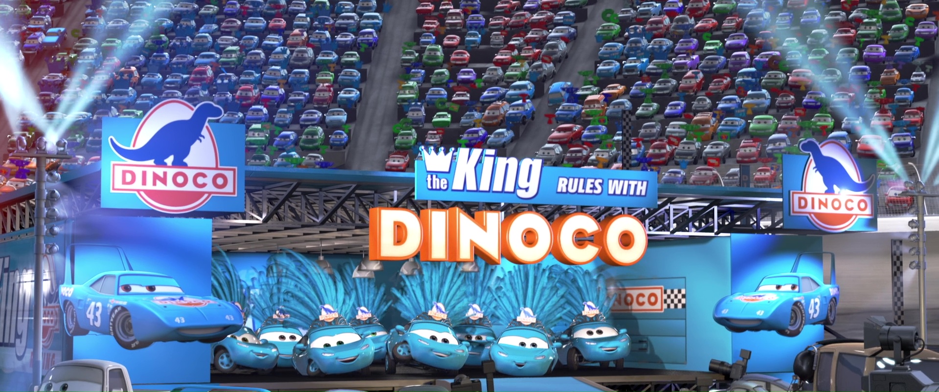 dinoco cars and toy story