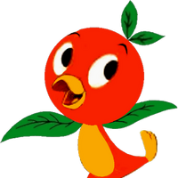 disney orange bird plush