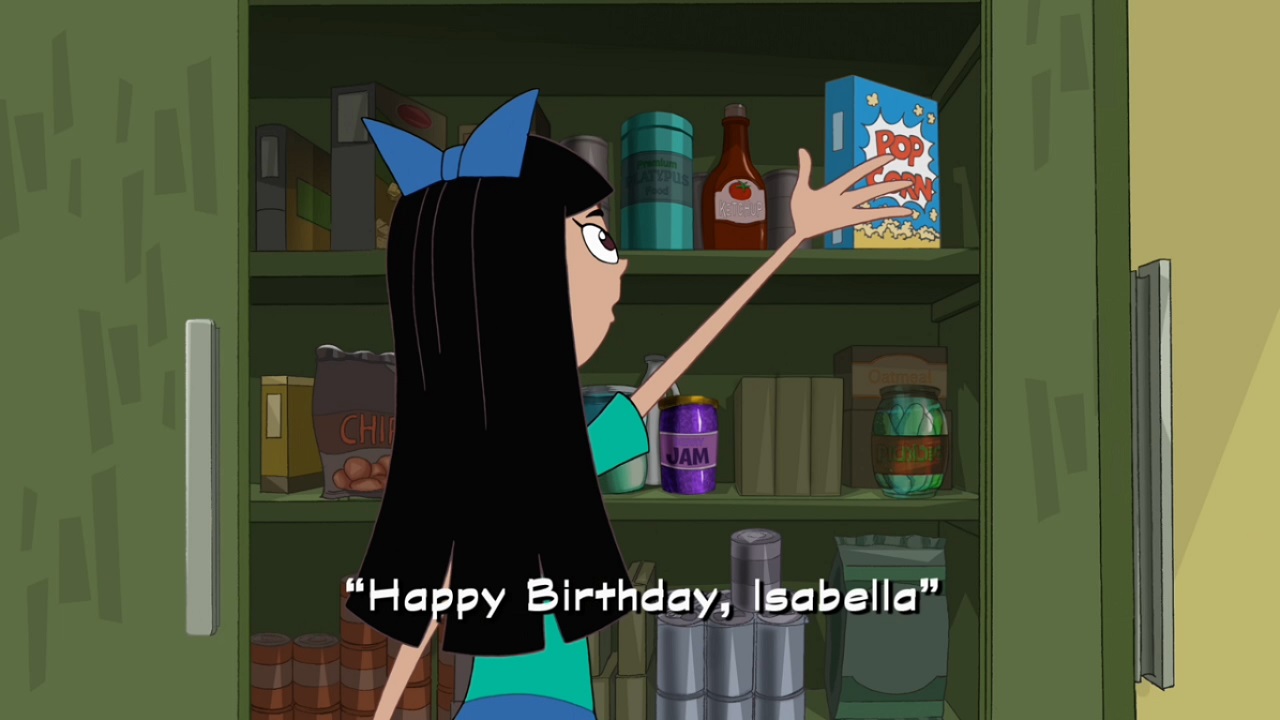 Happy Birthday Isabella Phineas And Ferb