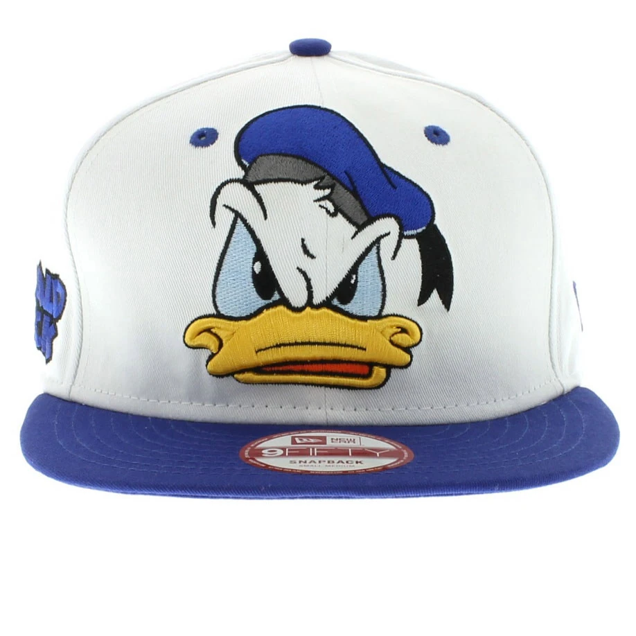 Image 26DonaldDuckTheCabesaPunchSnapbackWhiteAndBlue950