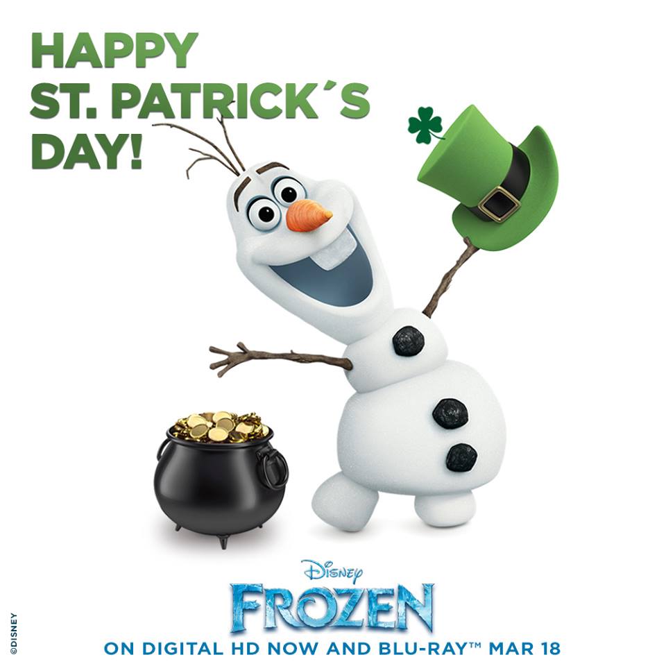image frozen st patrick s day poster jpg disney wiki fandom