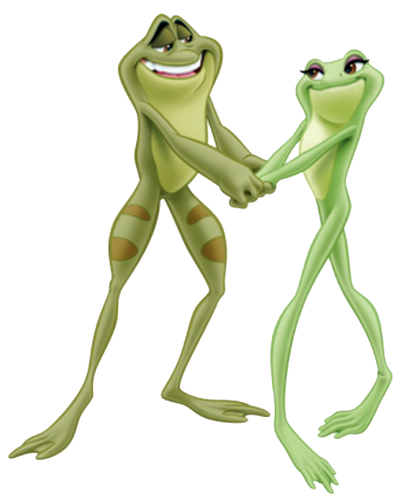 Image - Tiana-Naveen-frogs-holding-hands.png | Disney Wiki | FANDOM ...