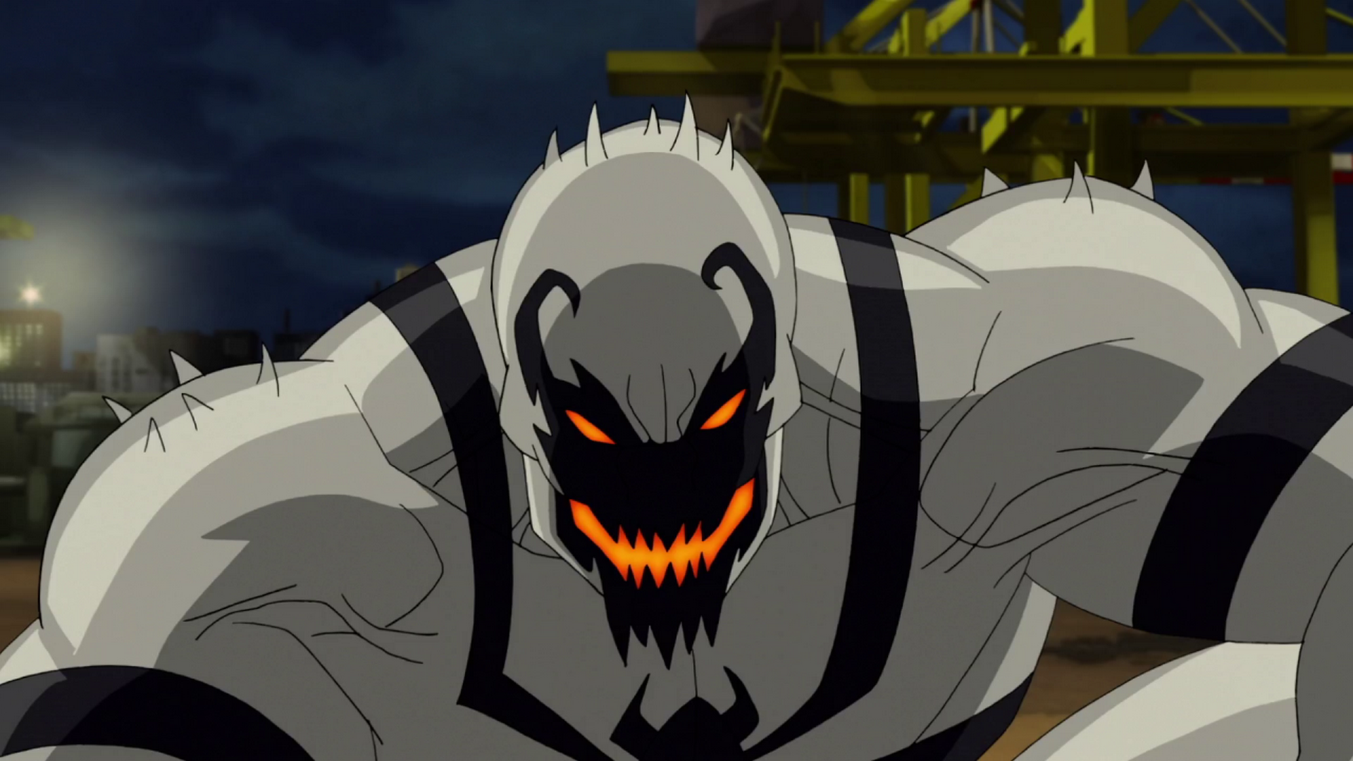 Anti Venom Ultimate Spider man