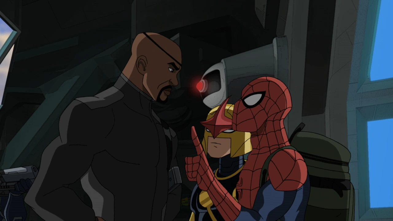 Image - Spider-Man Nova Nick Fury USWW.png | Disney Wiki | FANDOM