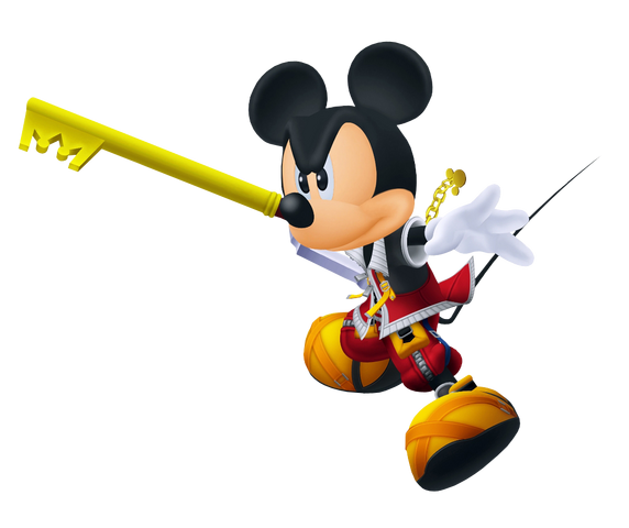 File:King Mickey (Battle) KHII.png