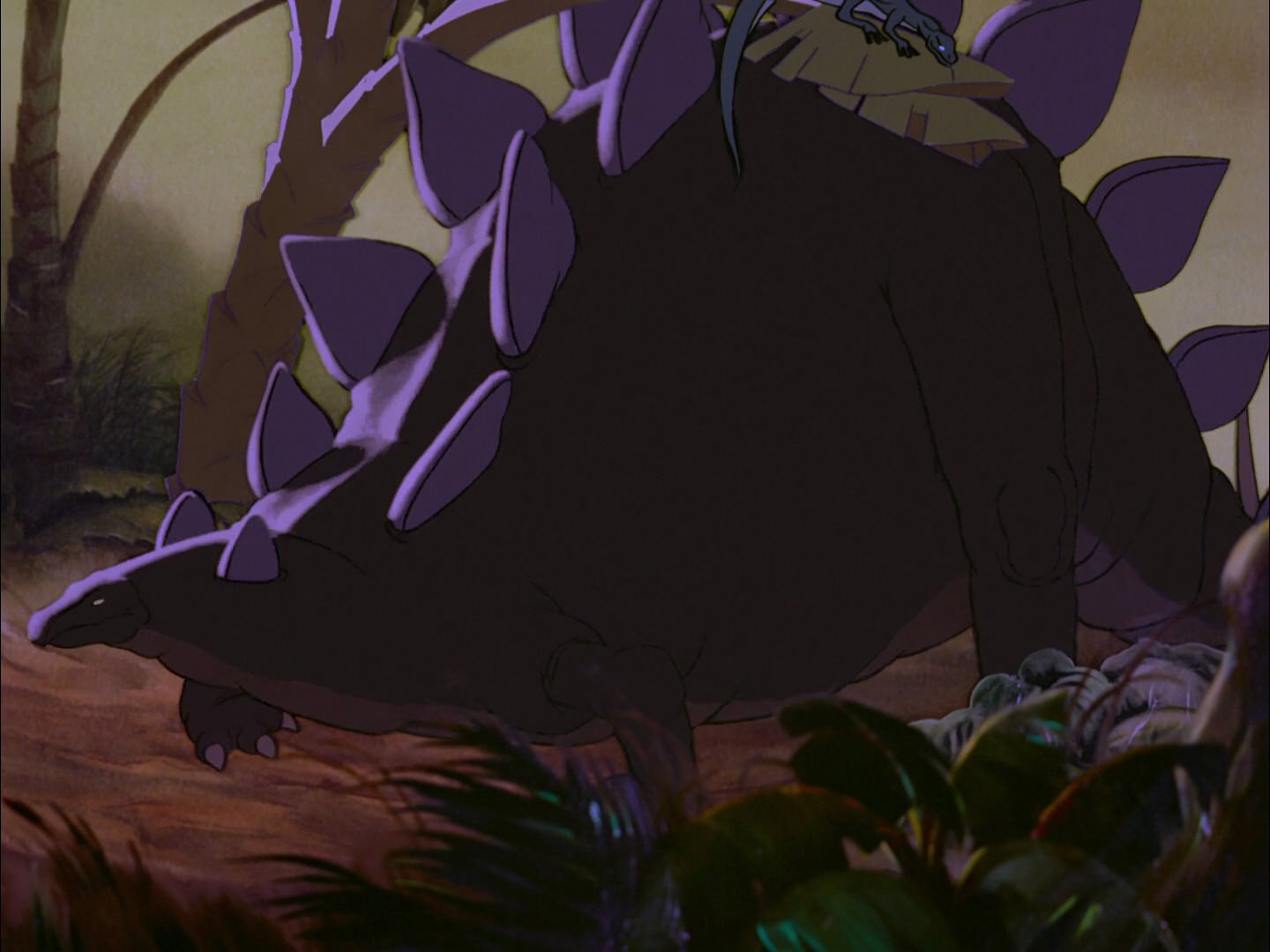 animated stegosaurus