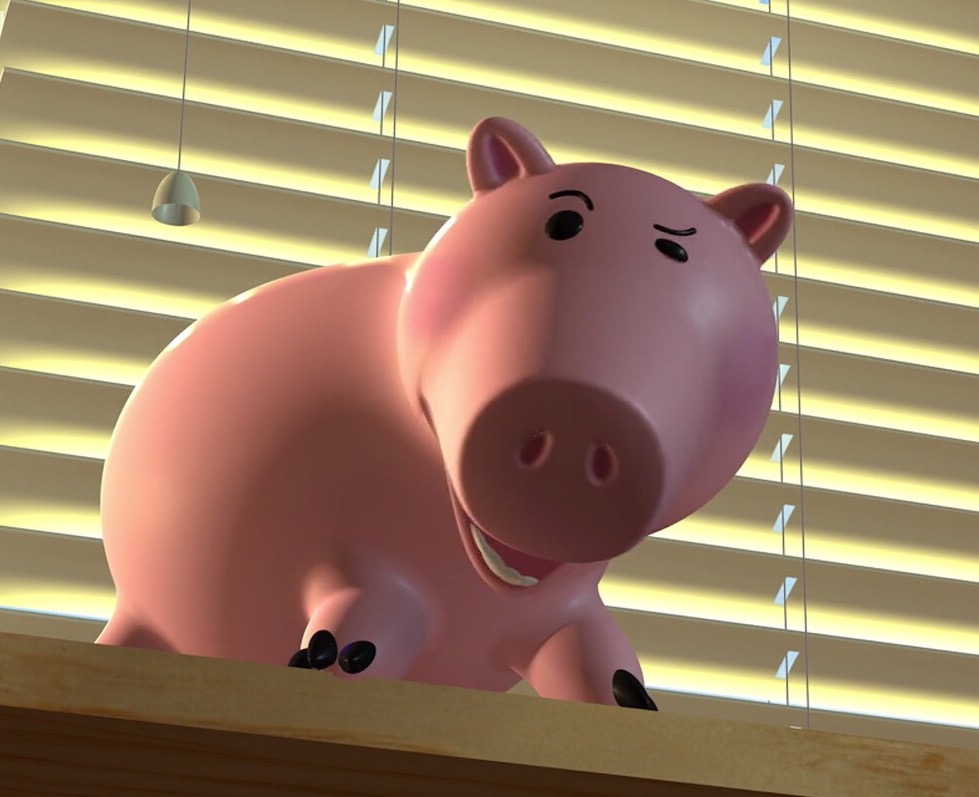 whats the name of the piggy bank in toy story