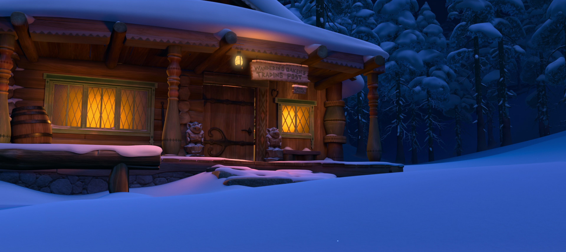 Wandering Oaken's Trading Post and Sauna | Disney Wiki | FANDOM powered