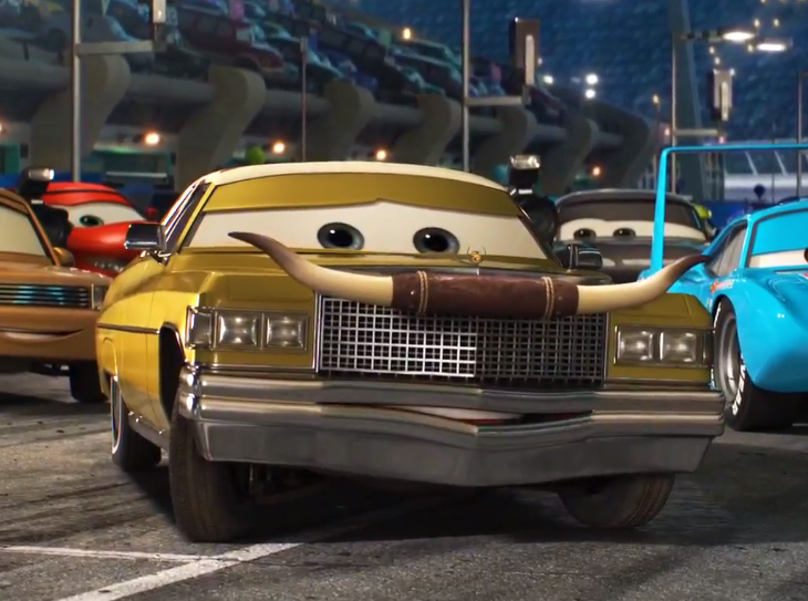 cars characters tex