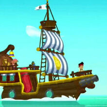 jake and the neverland pirates bucky pirate ship