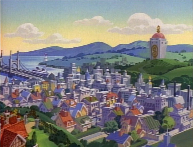 What city is Duckburg based on?