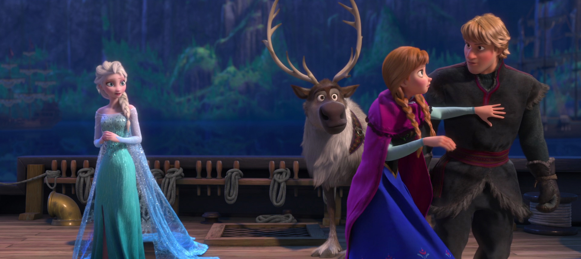 Image Elsa Anna Sven Kristoff Disney Wiki Fandom Powered By Wikia