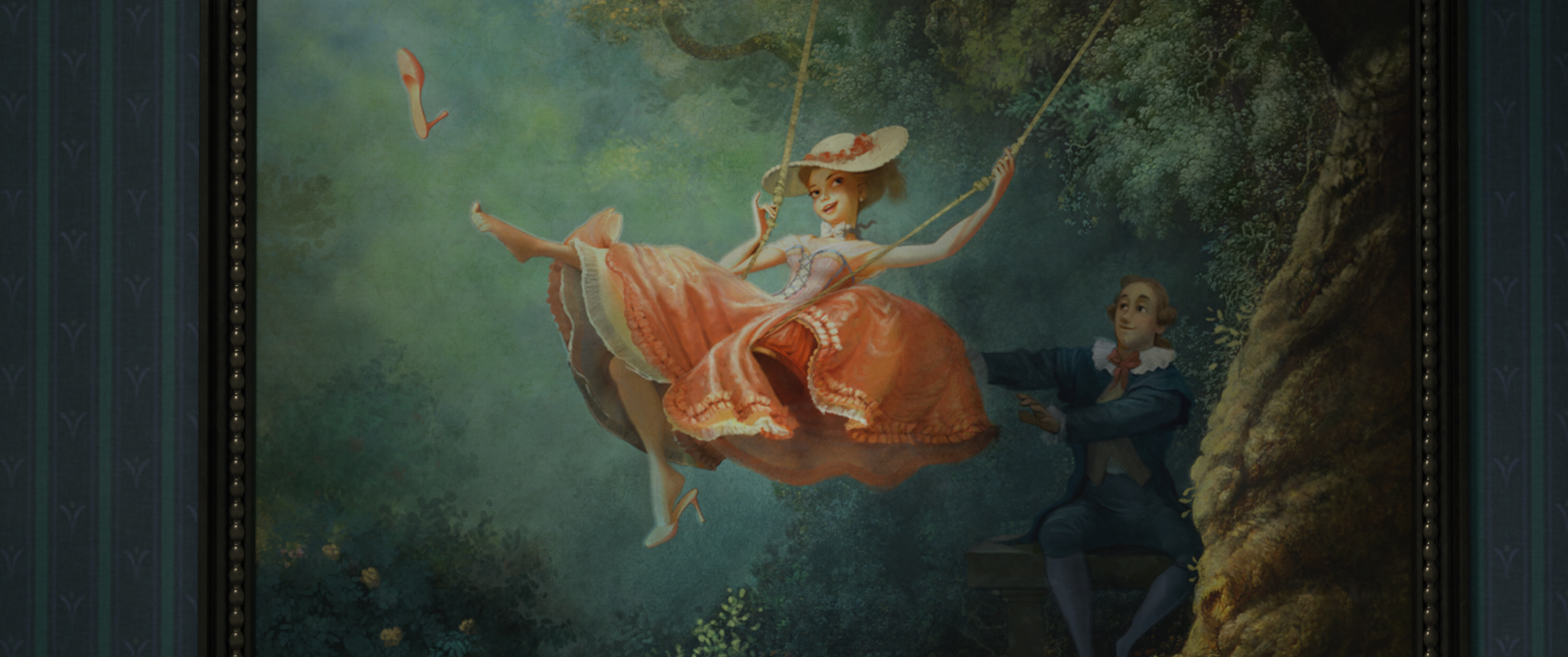 image lisa swing painting part 1 jpg disney wiki fandom