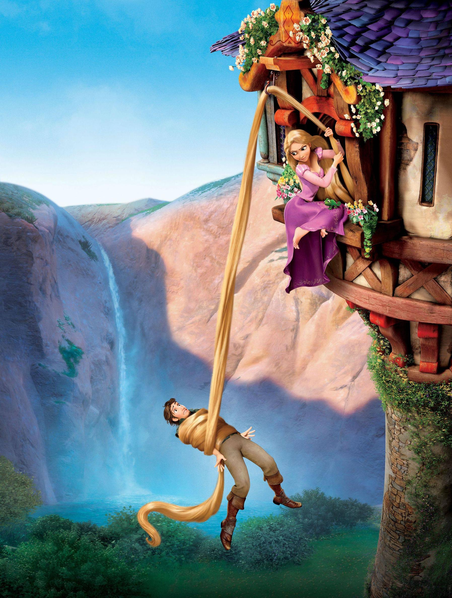 Image Tangled  Textless Poster  3 jpg Disney  Wiki FANDOM powered by 