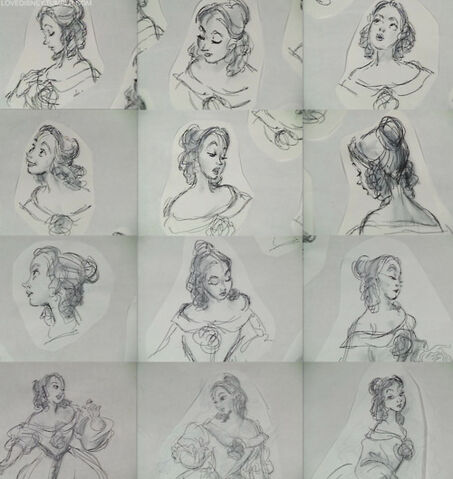 Image - Belle concept art.jpg | Disney Wiki | FANDOM powered by Wikia