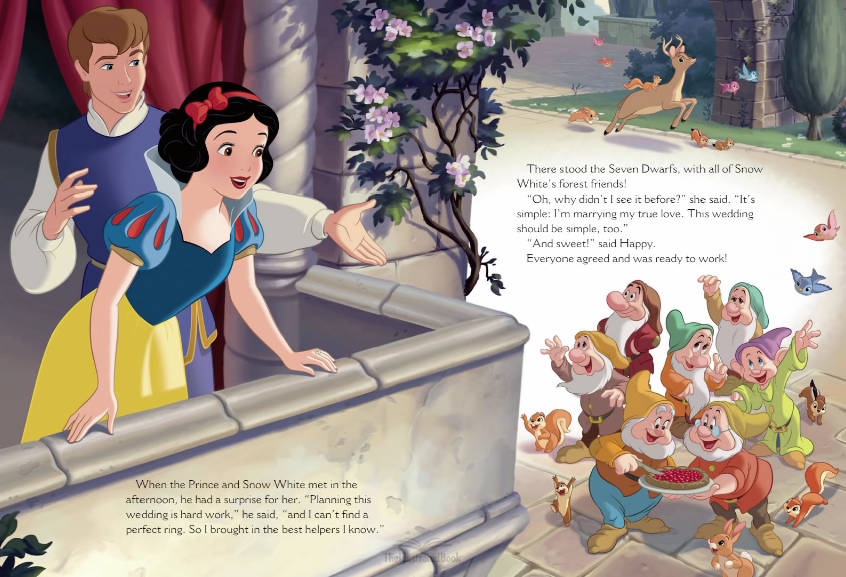 Image Snow Whites Royal Wedding 6 Disney Wiki Fandom Powered By Wikia 