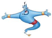 Aladdin 1994 genie transparent