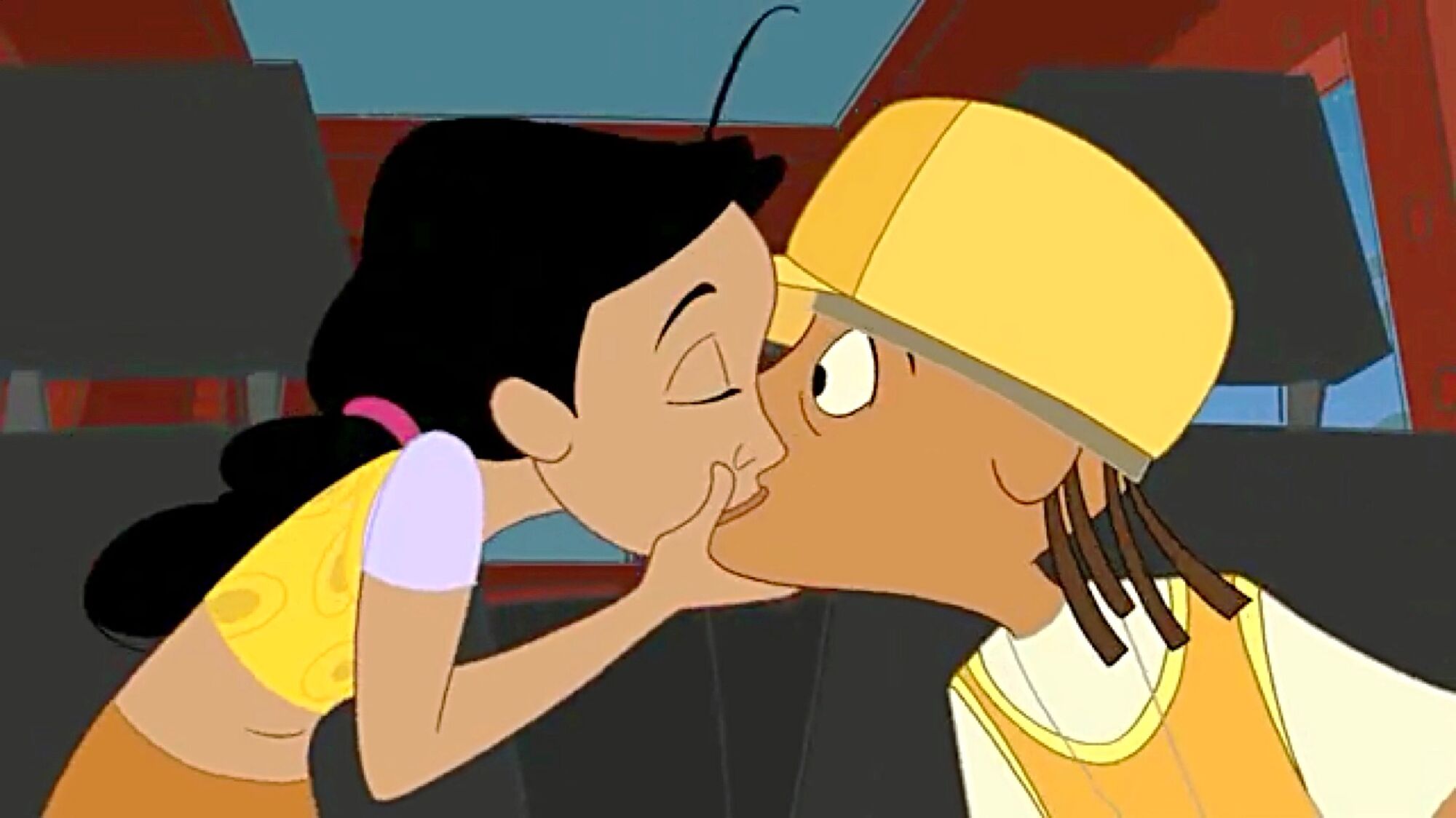 Image - Penny Proud kissing Fifteen Cent.jpg | Disney Wiki | FANDOM