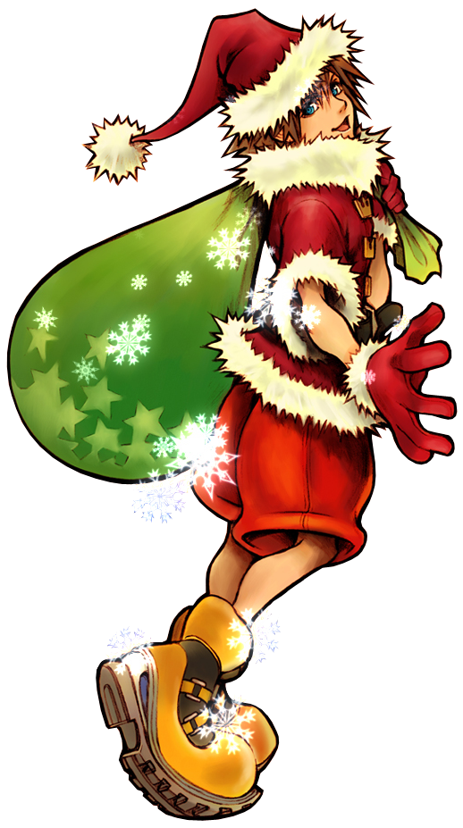 Image Sora Santa Artpng Disney Wiki Fandom Powered By Wikia