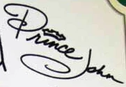 Princejohnautograph