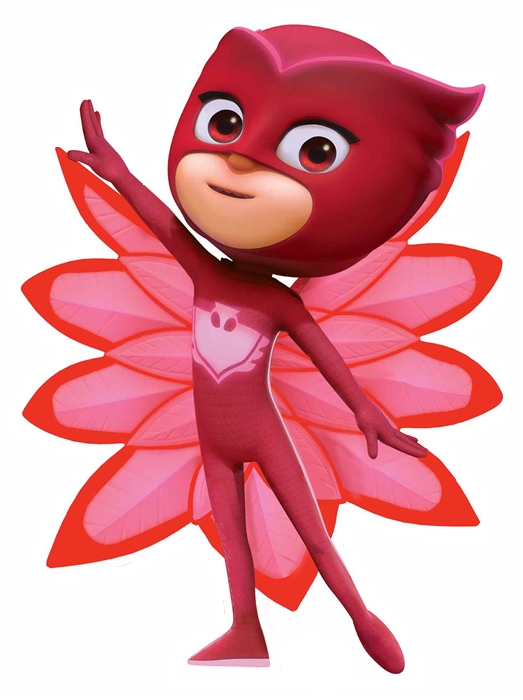Owlette Classic Child Costume Red Disney Jumpsuit PJ Masks Superhero Disguise