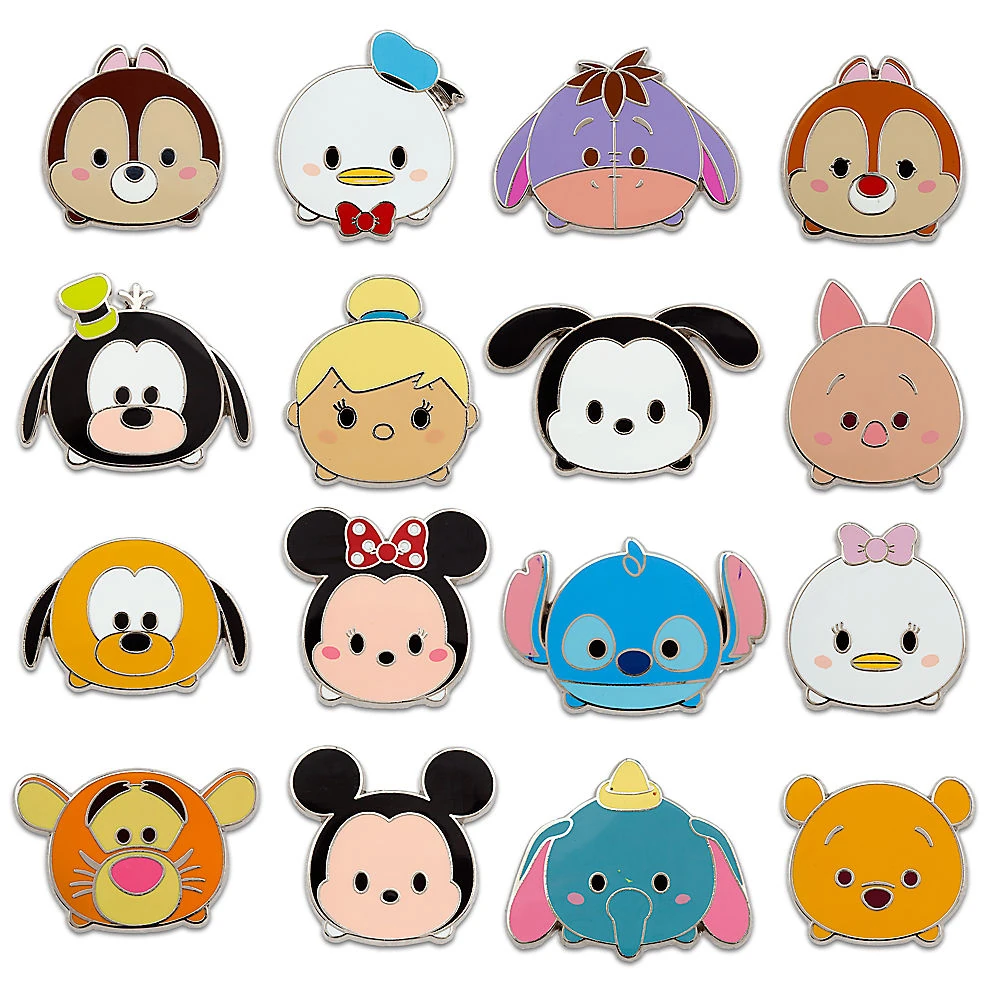 Imagen Disney ''Tsum Tsum'' Mystery Pin Pack.jpg Disney Wiki
