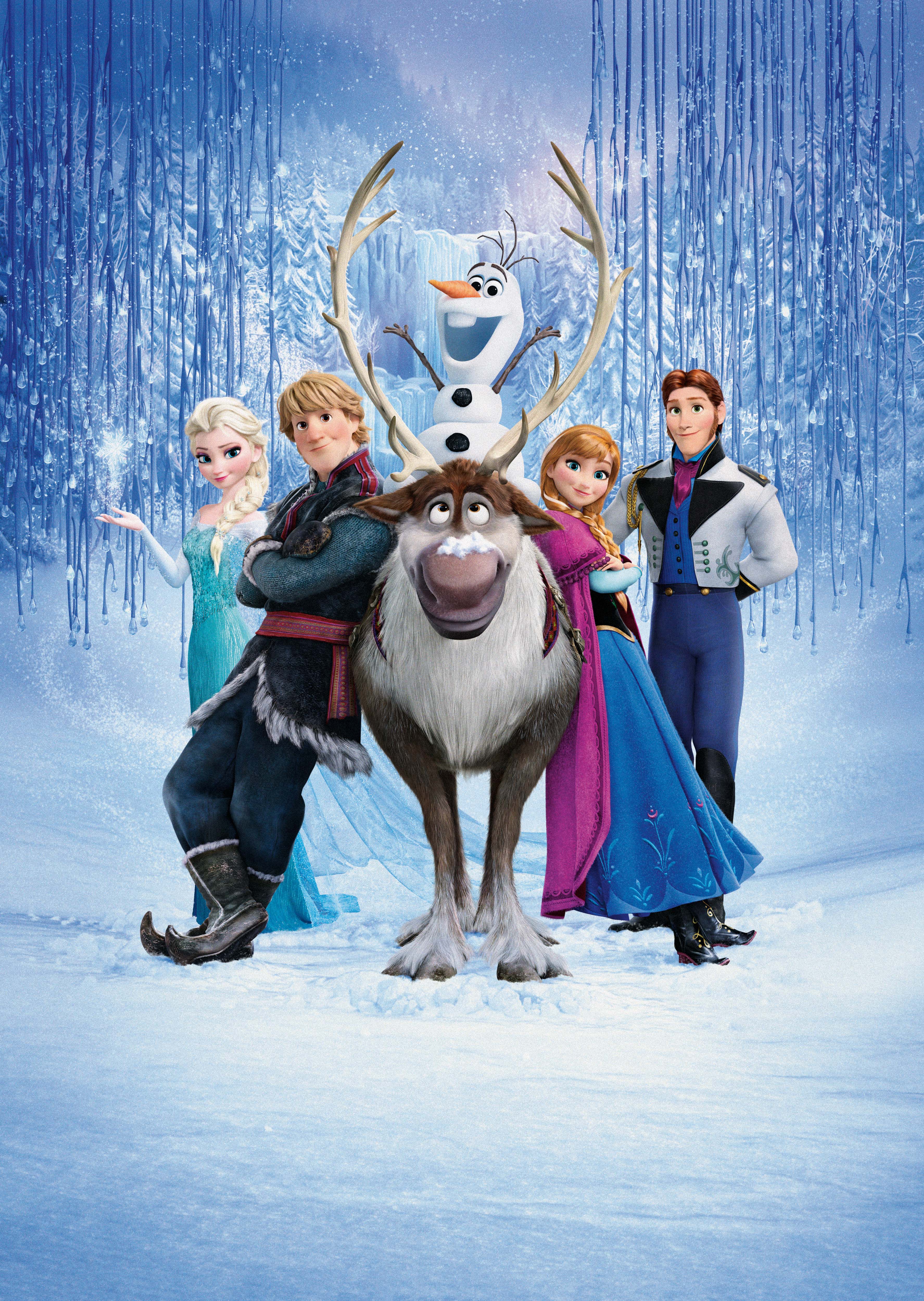 Voice cast Frozen castposter