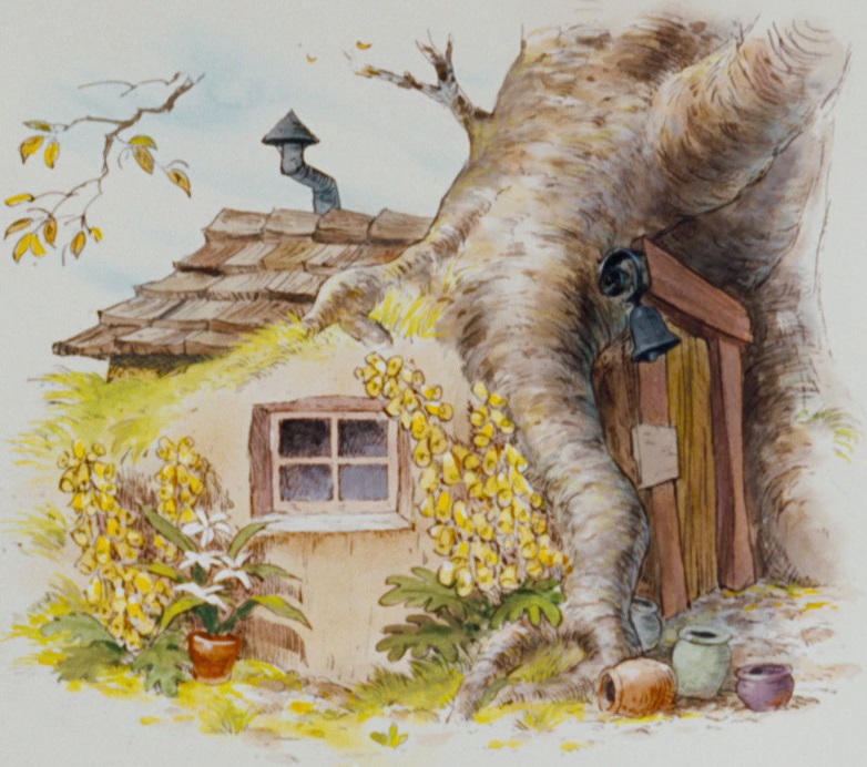 winnie the pooh owl's house sign