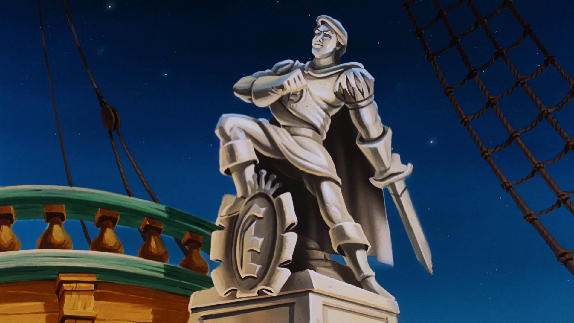 prince eric statue