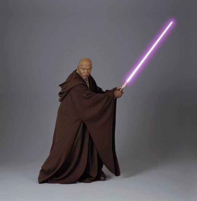 Image Mace Windu With His Lightsaber Disney Wiki Fandom Powered By Wikia 