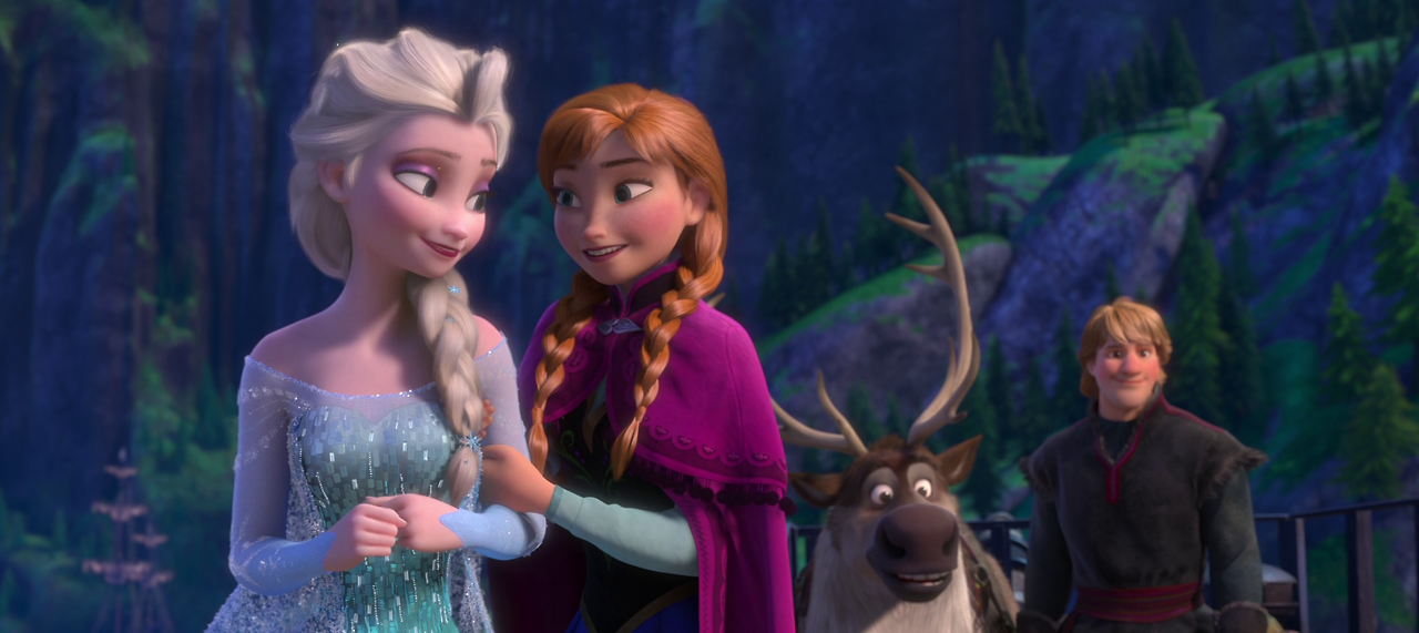 Image Anna Elsa Kristoff Sven Hd Png Disney Wiki Fandom Powered